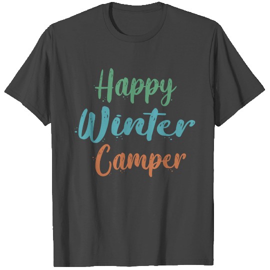 Happy camper T Shirts