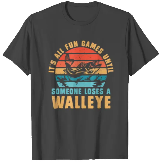 Funny Walleye Fishing T Shirts