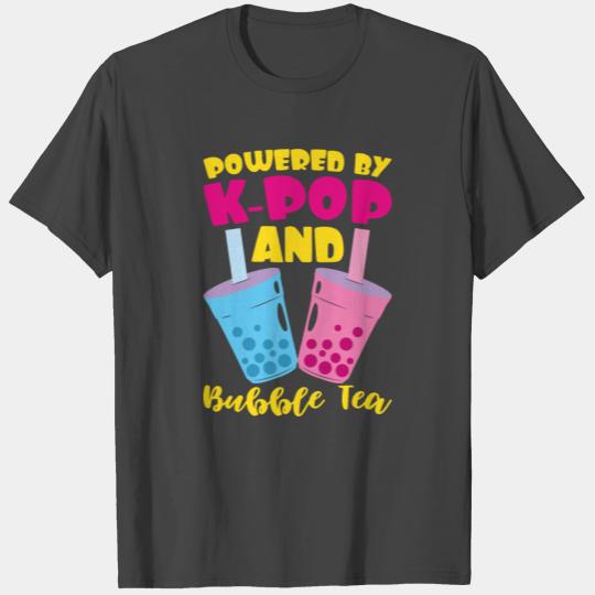 Bubble tea K - Pop music gift saying T Shirts