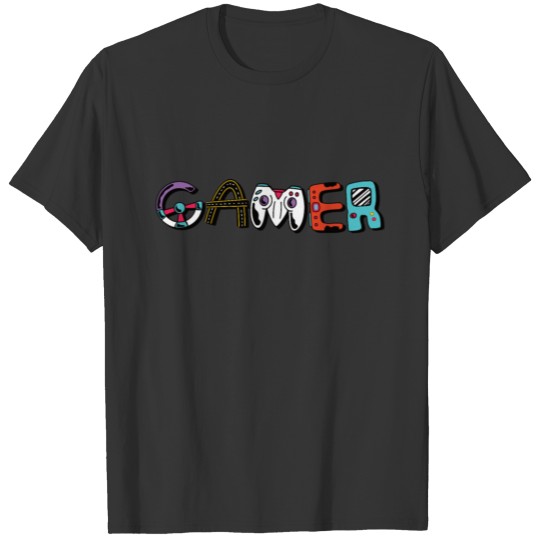 GAMER ELEMENT LETTERING T-shirt