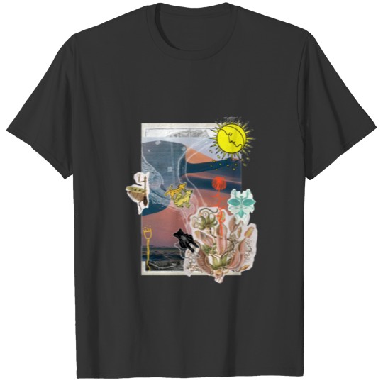 Sun God Surreal Fantasy Classic Everyday T Shirts