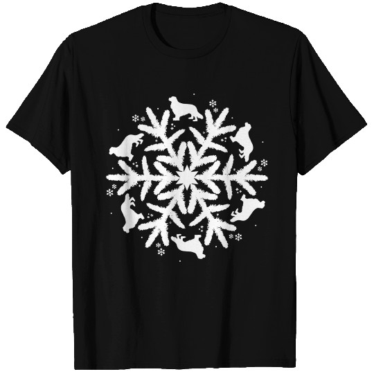 Cavalier King Charles Spaniel Snowflake T Shirts