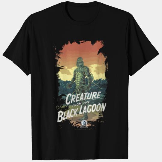 Universal Monsters Creature From The Black Lagoon T Shirts