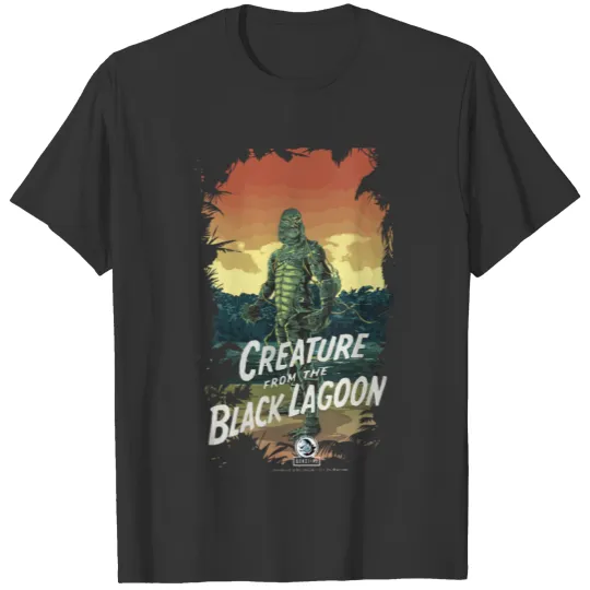 Universal Monsters Creature From The Black Lagoon T Shirts