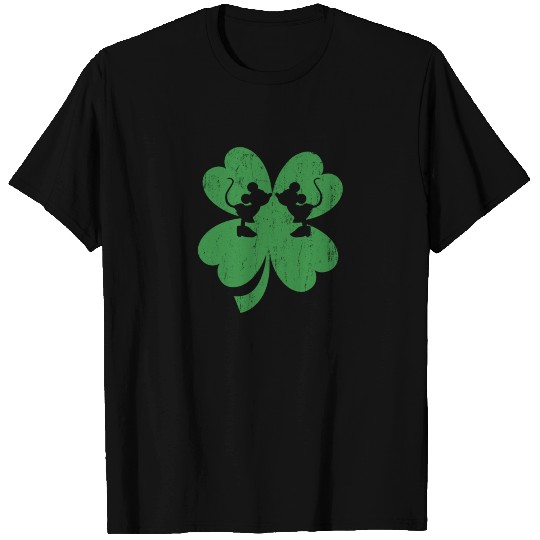 Disney Mickey Mouse Shamrock St Patrick s T Shirts