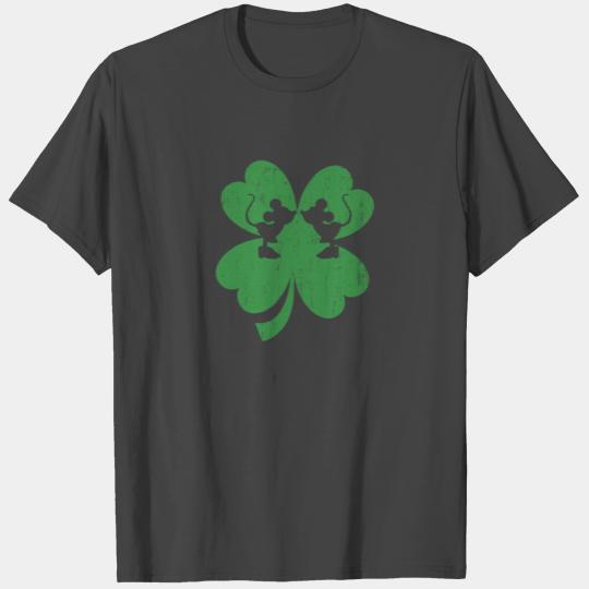 Disney Mickey Mouse Shamrock St Patrick s T Shirts