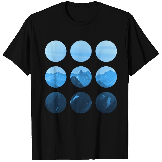 Blue Mountain dots T Shirts