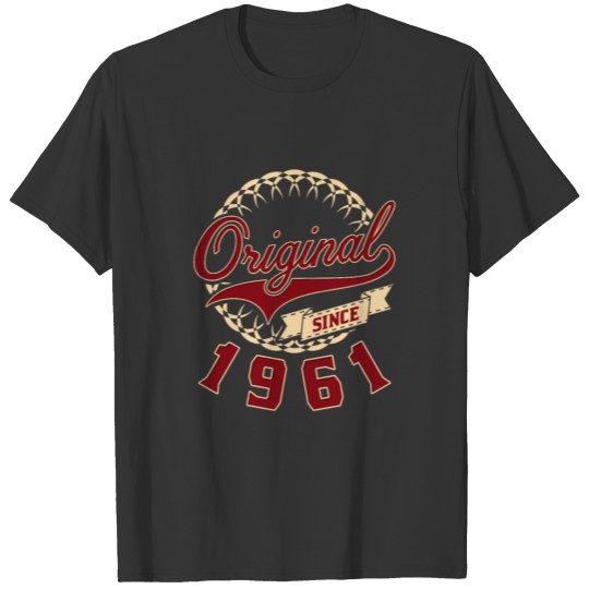 60th Birthday Gift Vintage 1961 60 Years T Shirts