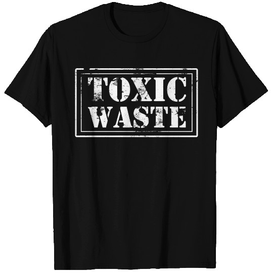 Toxic Waste White T Shirts