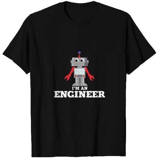 Engineer Robot Engineering Craft Drawing T Shirts