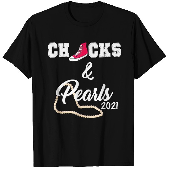 Chucks and Pearls T Shirts