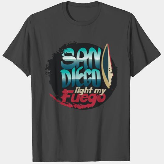 San Diego light my fuego T Shirts