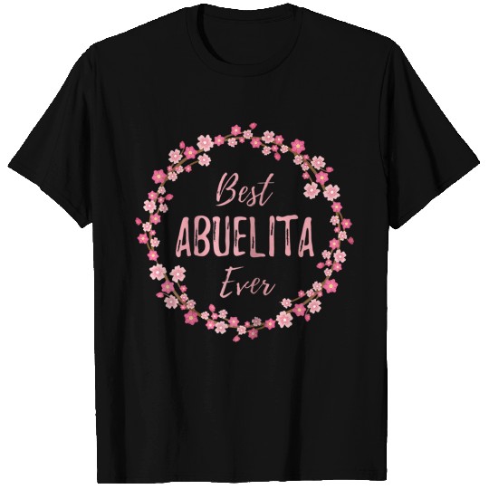 Womens Best Abuelita Ever Cute Grandma Mother's Da T Shirts
