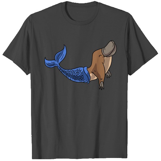 Cute Mermaid Tail Platypus Gifts Baby Platypus T Shirts