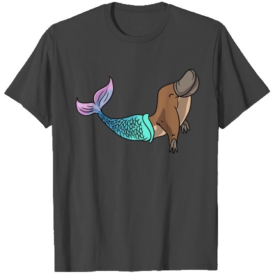 Cute Mermaid Tail Platypus Gifts Baby Platypus T Shirts