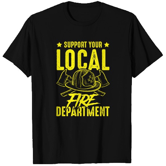 Fire brigade fireman T Shirts