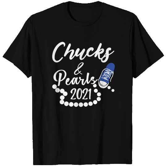 Chucks and Pearls 2021 Funny T Shirts