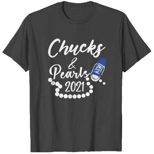 Chucks and Pearls 2021 Funny T Shirts