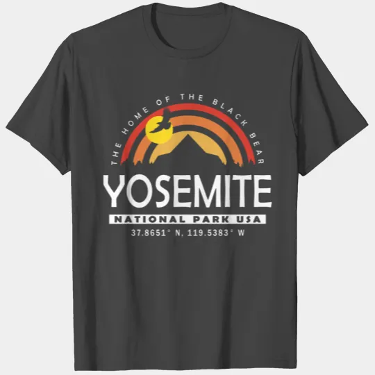 Vintage Yosemite National Park Retro Yosemite Nati T Shirts