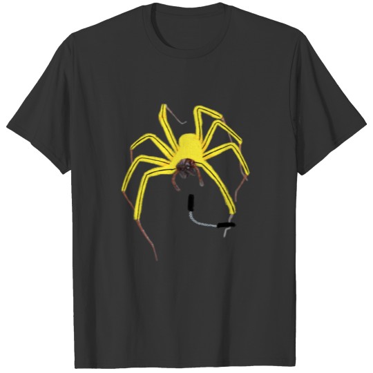 Sally the Bruce Lee Cosplaying Spider T Shirts