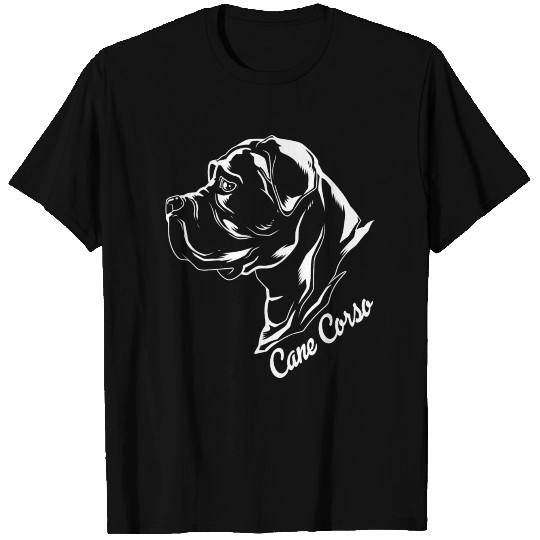 Cane Corso Drawing T Shirts