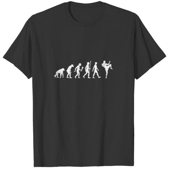 Funny Kickboxing Evolution Kickboxer Gift Idea T-shirt