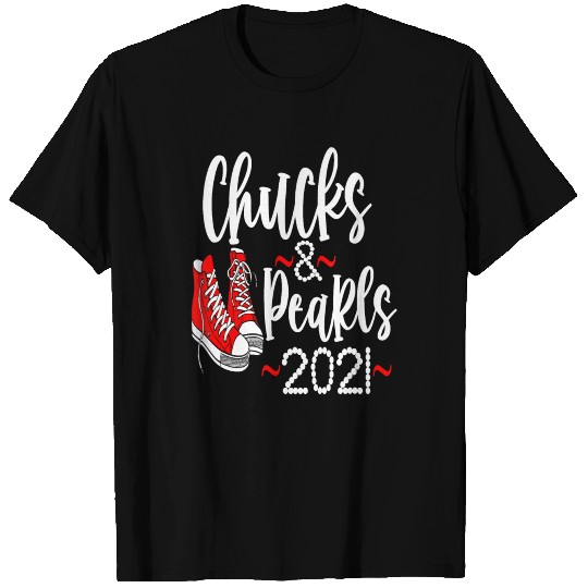 Chucks And Pearls 2021 Kamala Harris T Shirts