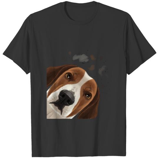 Curious Westphalian Dachsbracke Dog T-shirt