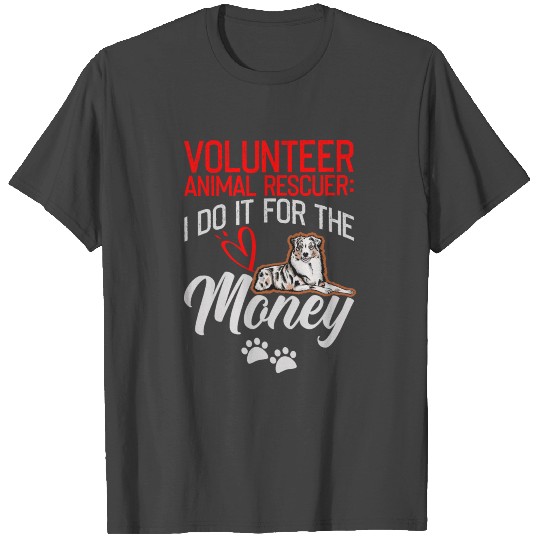 Volunteer Animal Rescuer Wildlife Warrior T Shirts