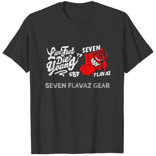F@#K THE DEVIL SEVEN FLAVAZ DESIGN BY CONSEQUENCE T-shirt