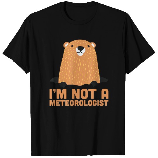 Im Not A Meteorologist Cute Groundhog Forecasting T Shirts