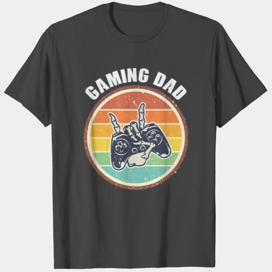 Gaming sunset vintage controller computer gaming T Shirts