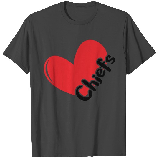 Chiefs Heart, Kansas city, KC Chiefs T Shirts