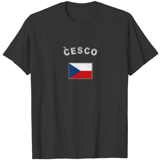 Czech Republic czech flag T-shirt
