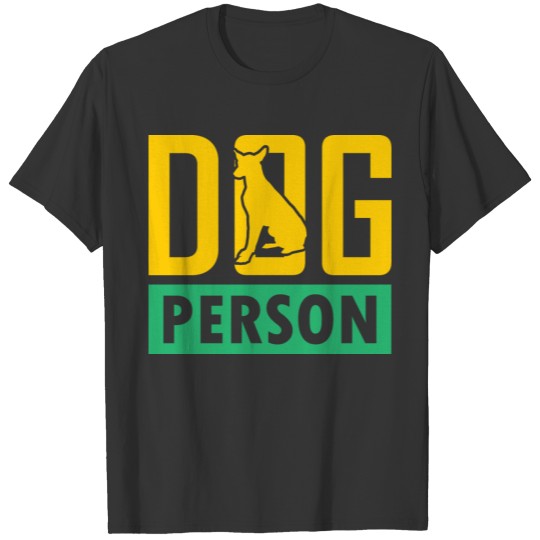 dog person T Shirts