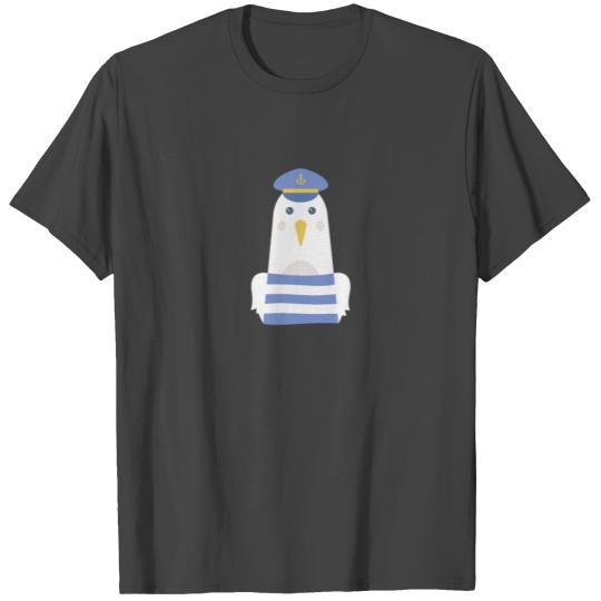 Seagull Maritime Captain Sailors Skipper with T Shirts