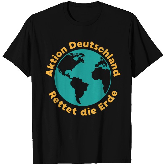 Germany earth environment climate protection gift T Shirts
