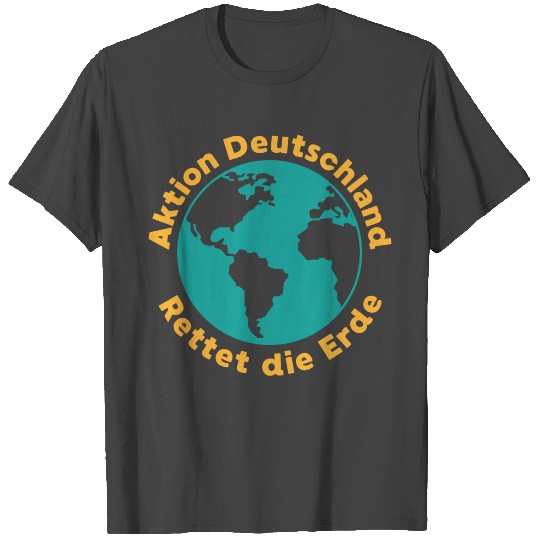 Germany earth environment climate protection gift T Shirts