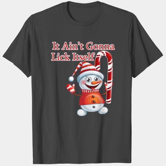 Christmas Holiday Candy Canes It'S Not Gonna Lick T Shirts