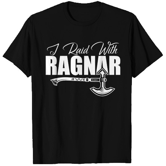 I Raid with Ragnar Gaming Headset Gift T Shirts