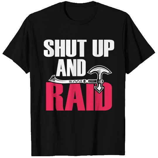 Shut and Raid Gaming Headset Gift T Shirts