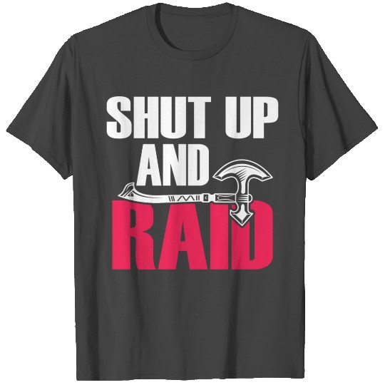 Shut and Raid Gaming Headset Gift T Shirts
