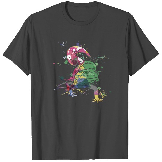 Lizard, Watercolor leopard gecko, zookeeper T Shirts