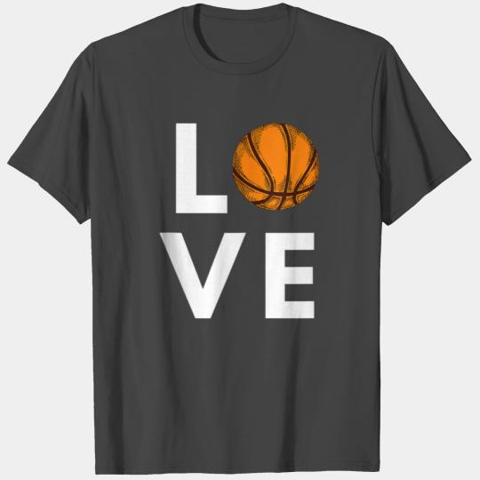 Love Basketball Sports Lover Game T Shirts