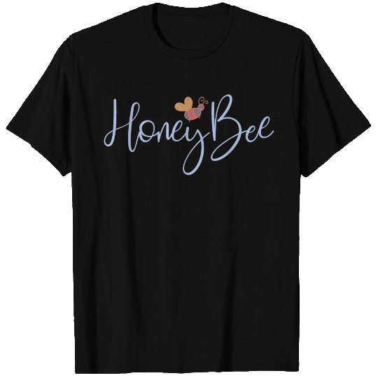 Honey Bee - Minimalistic Design for Babies T Shirts
