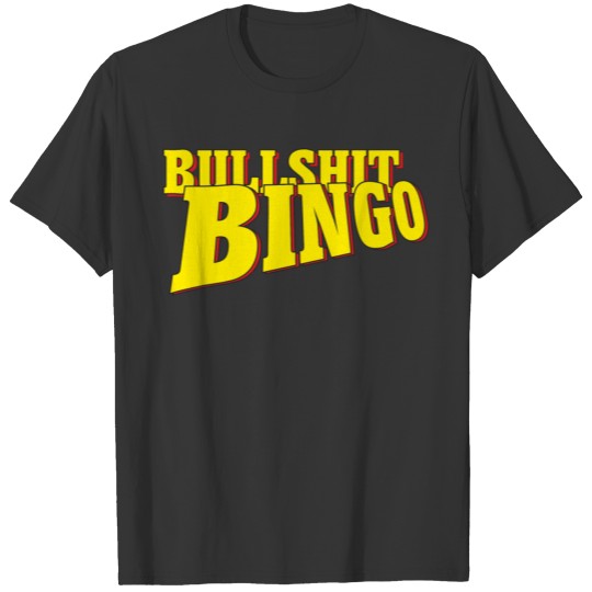 bullshit bingo T-shirt