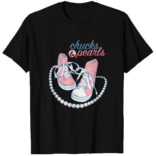 chucks and pearls 2021 T Shirts