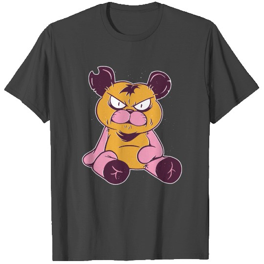 mad teddy bear T Shirts