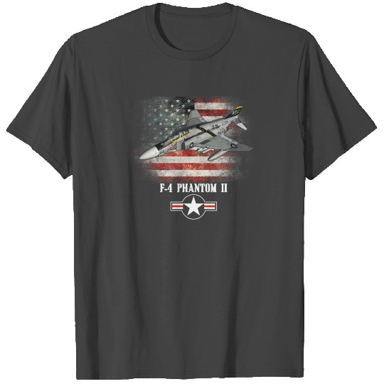 F-4 Phantom II T Shirts- Combat Air Force Veteran U