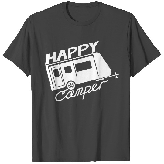 Happy Camper Gift T Shirts